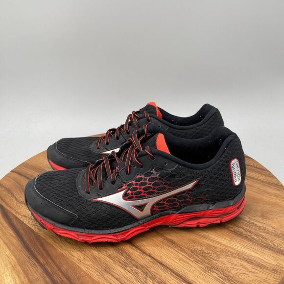Mizuno Wave Inspire 11 Shoes Mens Size 9 Black Road Running Comfort Walking Gym main image 7
